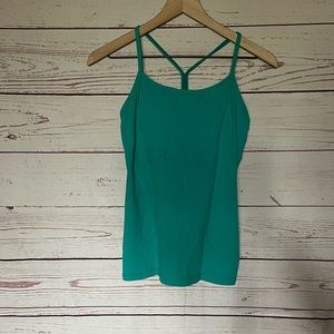 Lululemon Power Y Tank Bali Breeze Size 8
